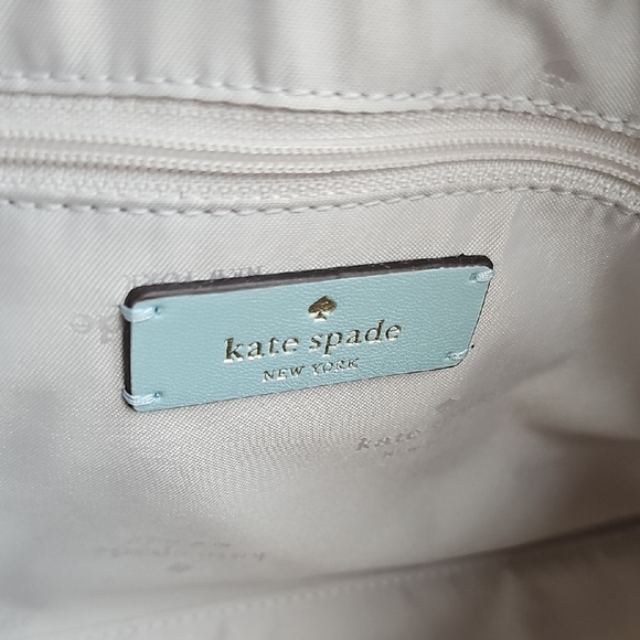 Kate Spade NWT Lena Medium Shoulder Bag Multi Blue - Picture 8 of 11